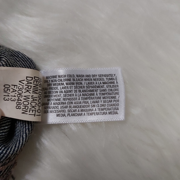 Dark denim old navy reworked Western Uni jacket - Picture 8 of 8